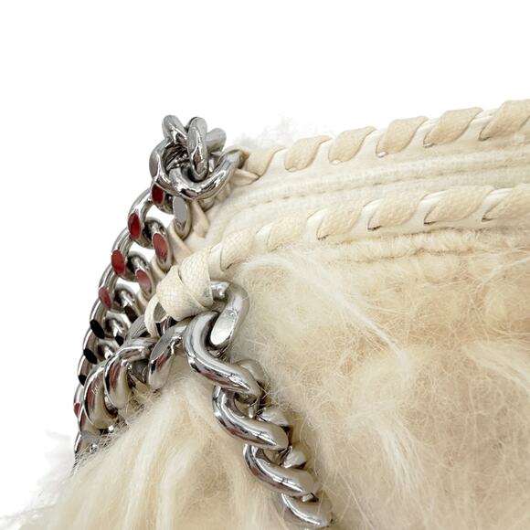 STELLA McCARTNEY Falabella Mini Faux Fur Tote Bag - Picture 10 of 16
